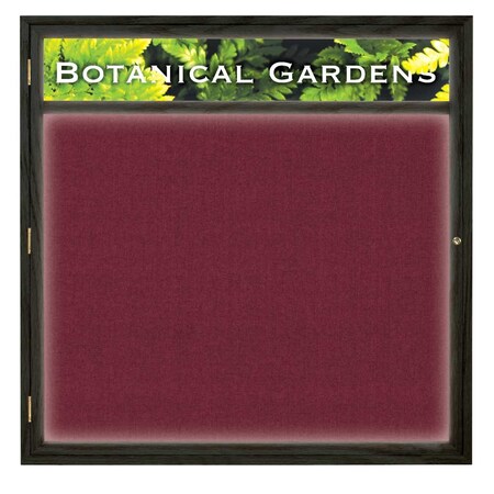 United Visual Products Open Faced Traditional Corkboard, 36x24" UV641A-WHITE-MEDGRY